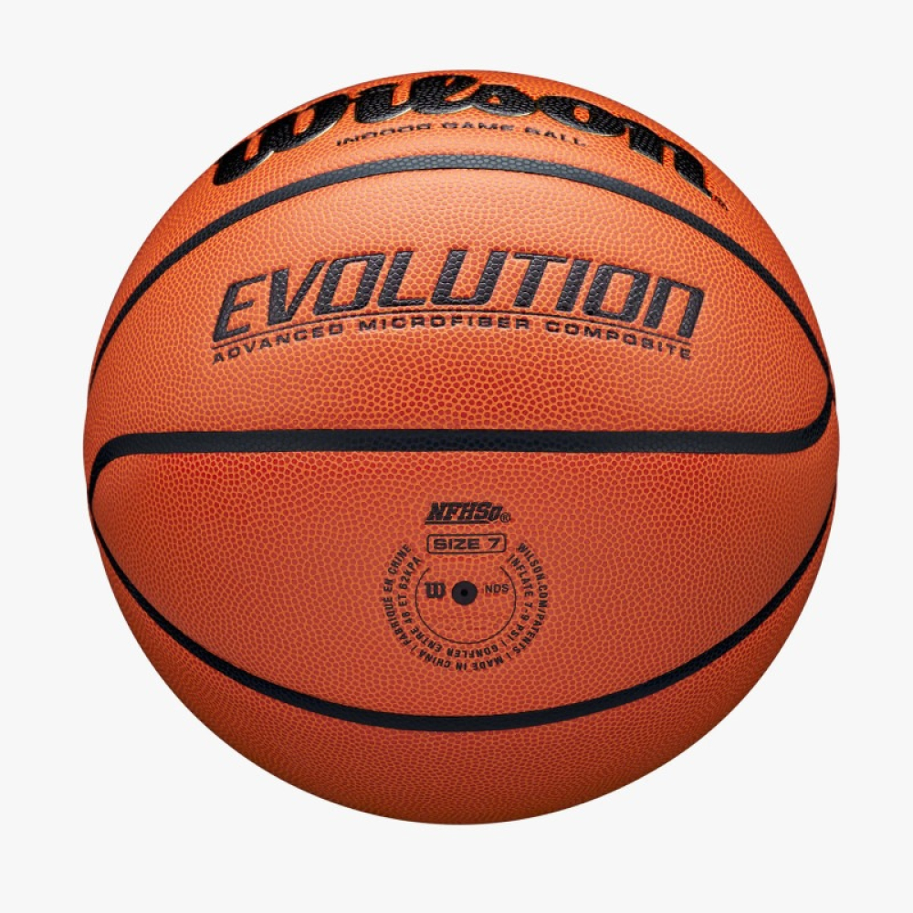 М'яч баскетбольний Wilson Evolution brown size 7 М'яч баскетбольний Wilson Evolution brown size 7