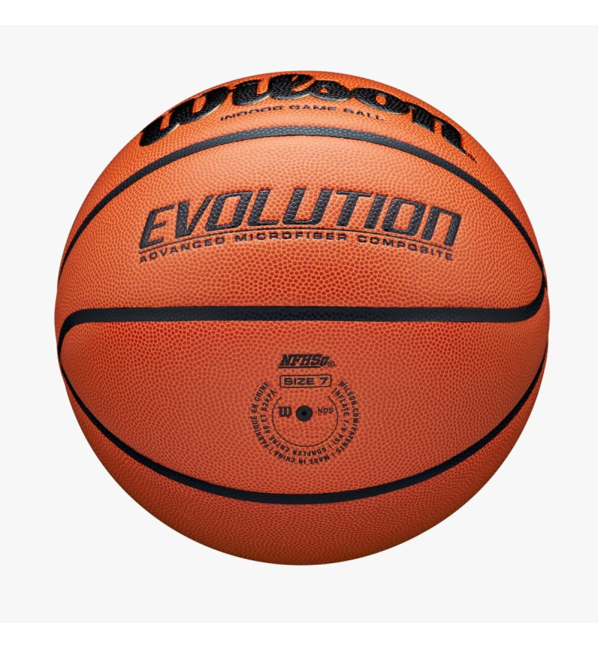 М'яч баскетбольний Wilson Evolution brown size 7
