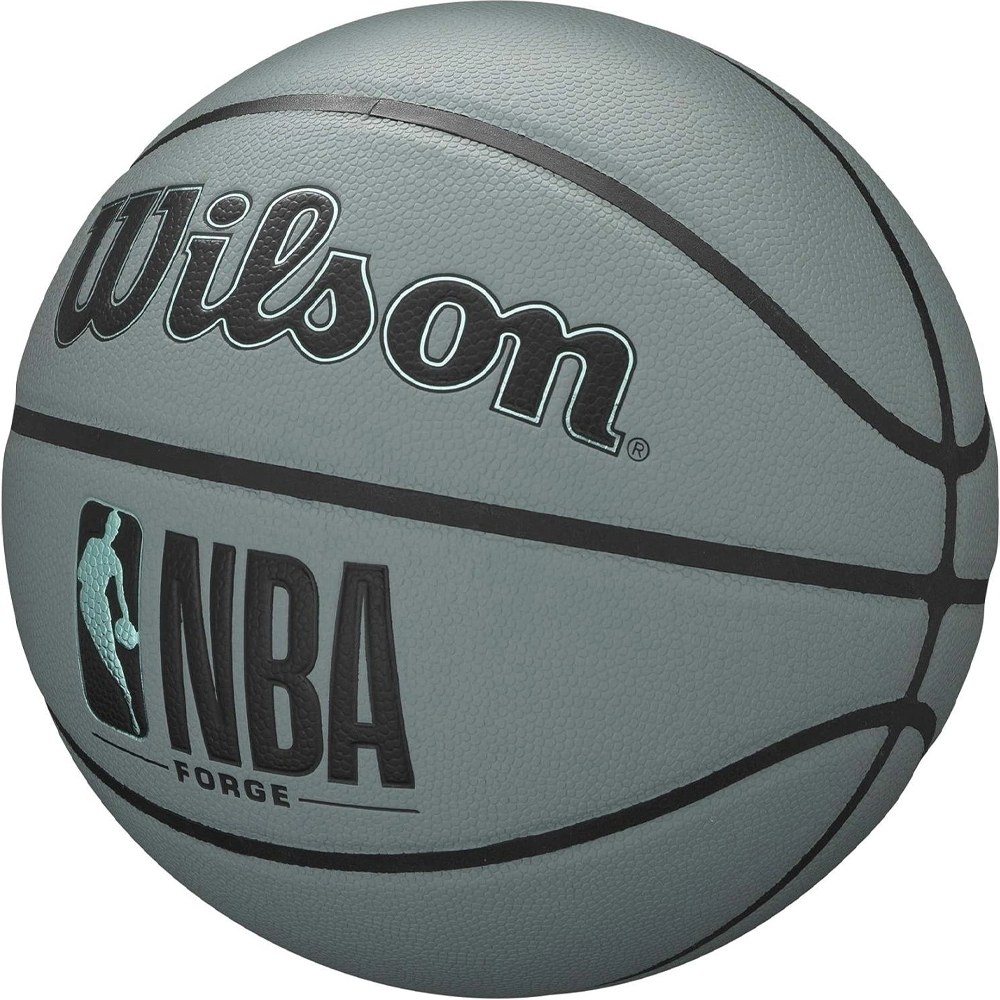 Мяч баскетбольный Wilson NBA FORGE BSKT BLUE grey WTB8203XB Мяч баскетбольный Wilson NBA FORGE BSKT BLUE grey WTB8203XB