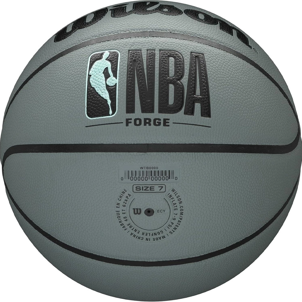 Мяч баскетбольный Wilson NBA FORGE BSKT BLUE grey WTB8203XB Мяч баскетбольный Wilson NBA FORGE BSKT BLUE grey WTB8203XB