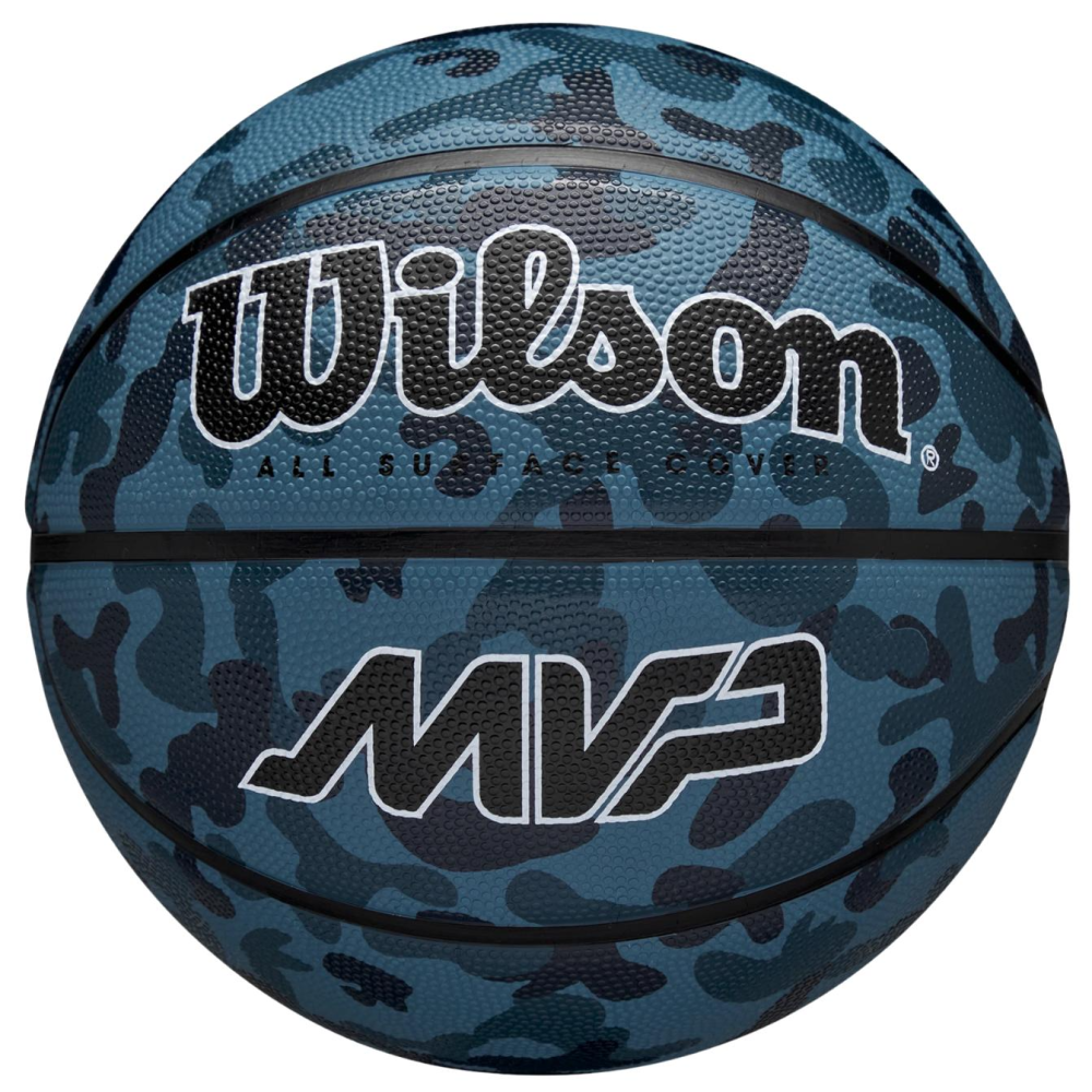 Мяч баскетбольный Wilson MVP CAMO BSKT BLUE WZ3018702XB Мяч баскетбольный Wilson MVP CAMO BSKT BLUE WZ3018702XB