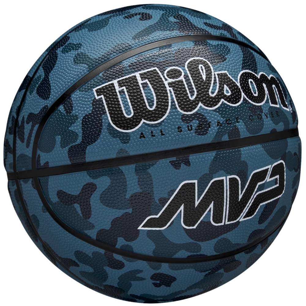 Мяч баскетбольный Wilson MVP CAMO BSKT BLUE WZ3018702XB Мяч баскетбольный Wilson MVP CAMO BSKT BLUE WZ3018702XB
