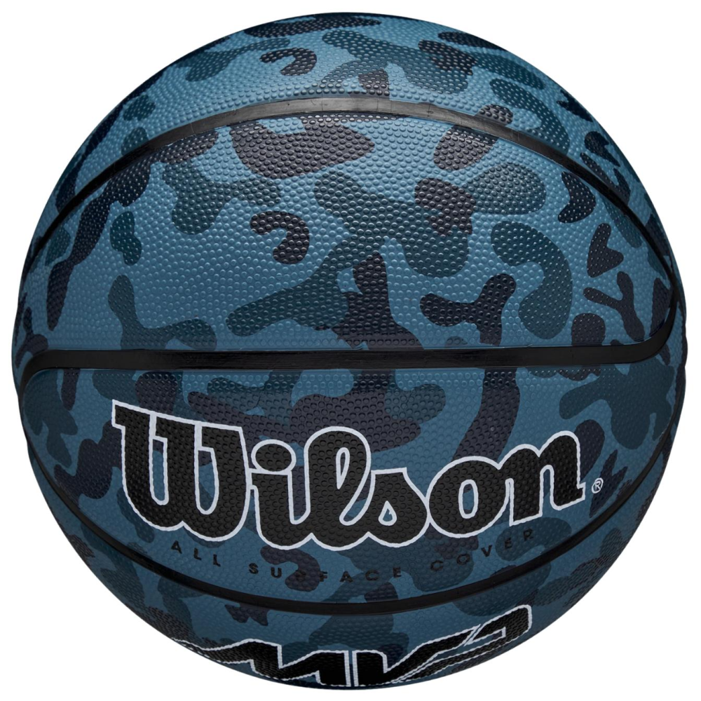 Мяч баскетбольный Wilson MVP CAMO BSKT BLUE WZ3018702XB Мяч баскетбольный Wilson MVP CAMO BSKT BLUE WZ3018702XB