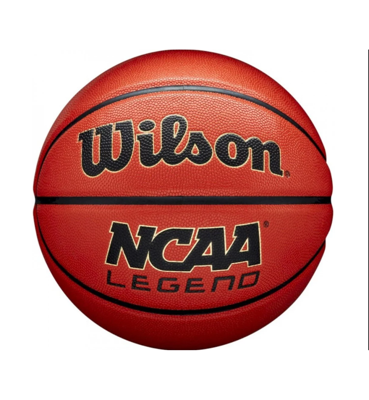 М'яч баскетбольний Wilson NCAA LEGEND BSKT Orange/BLACK