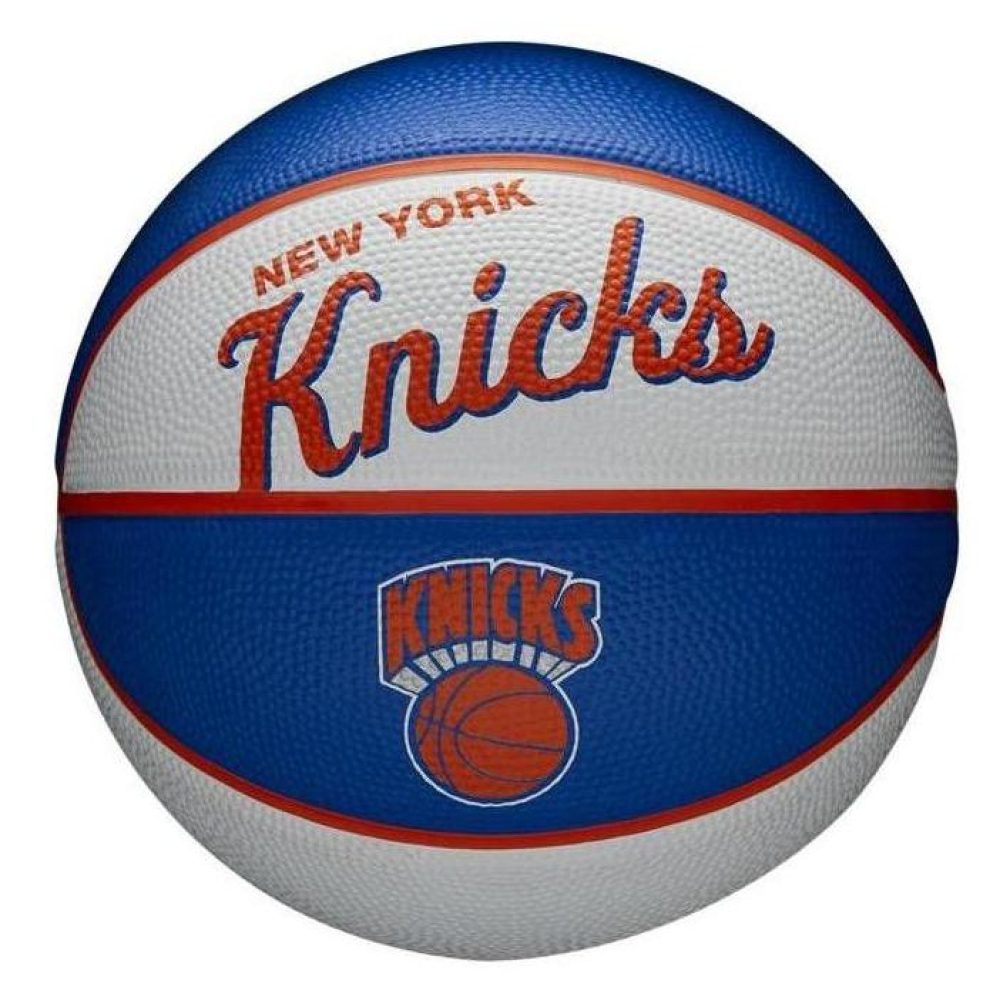 М'яч баскетбольний Wilson NBA TEAM RETRO BSKT MINI NY KNICKS size3 М'яч баскетбольний Wilson NBA TEAM RETRO BSKT MINI NY KNICKS size3