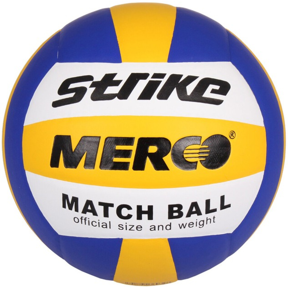 Мяч волейбольный Merco Strike volleyball ball, No. 5 ID36932 Мяч волейбольный Merco Strike volleyball ball, No. 5 ID36932