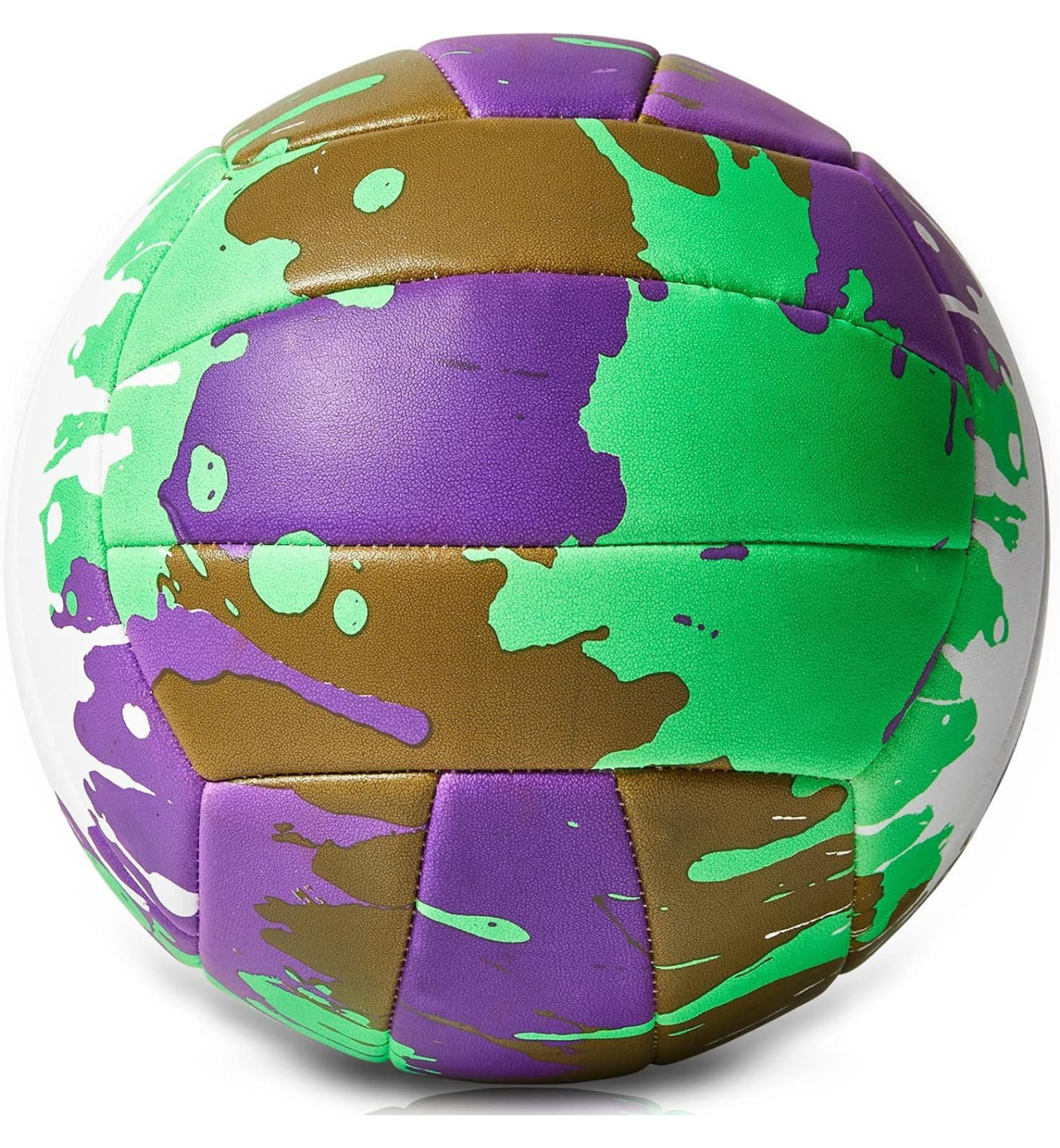 Мяч волейбольный Runleaps Green Purple size 5