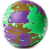 Мяч волейбольный Runleaps Green Purple size 5 Runleaps GP Мяч волейбольный Runleaps Green Purple size 5 Runleaps GP