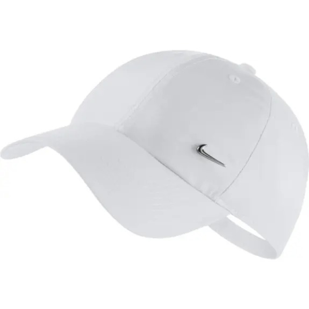 Кепка Nike U NK H86 CAP METAL SWOOSH білий 943092-100 Кепка Nike U NK H86 CAP METAL SWOOSH білий 943092-100