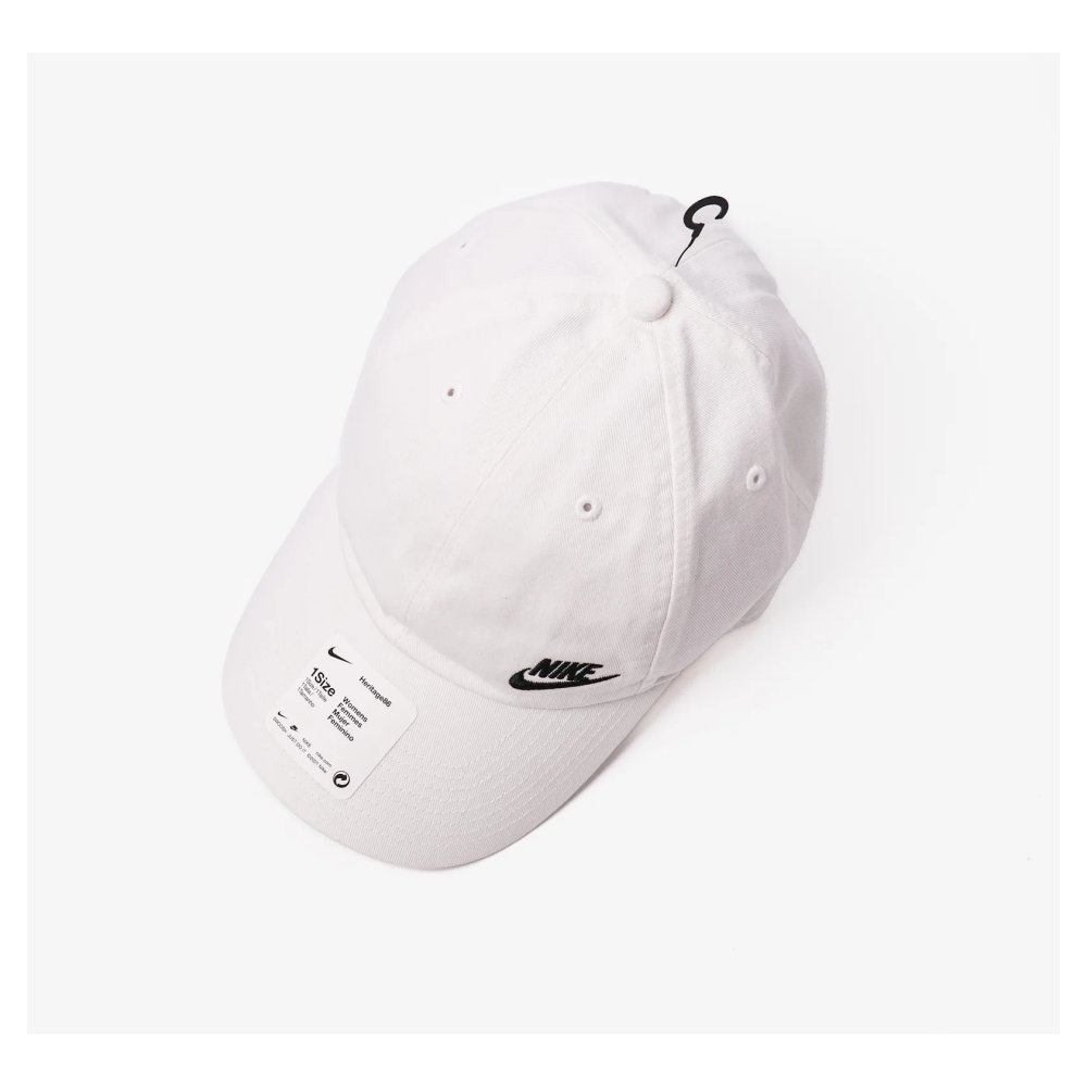 Кепка Nike W NSW H86 FUTURA CLASSIC CAP білий AO8662-101 Кепка Nike W NSW H86 FUTURA CLASSIC CAP білий AO8662-101