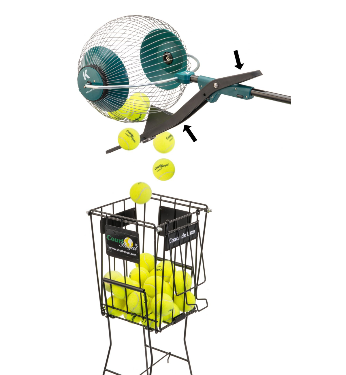 Устройство для сбора мячей Ball Collector K-Max 42125