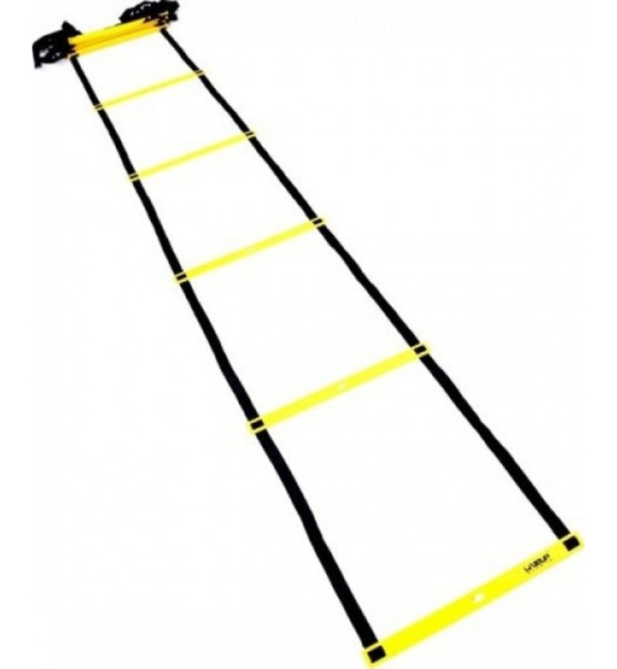 Координаційна драбинка Live Up yellow+black 8м