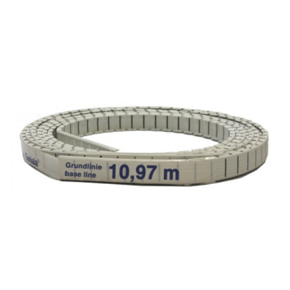 Линии для корта Merco Spare plastic lines Geniala 10,97м. white, 4 cm base line Линии для корта Merco Spare plastic lines Geniala 10,97м. white, 4 cm base line