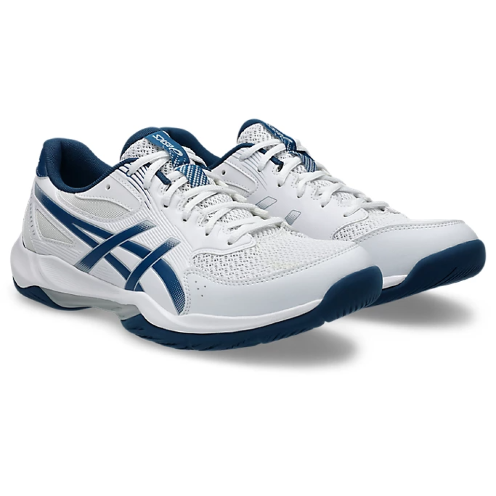Кроссовки Asics Gel-Rocket 12 White/Mako Blue 1071A116-100 Кроссовки Asics Gel-Rocket 12 White/Mako Blue 1071A116-100