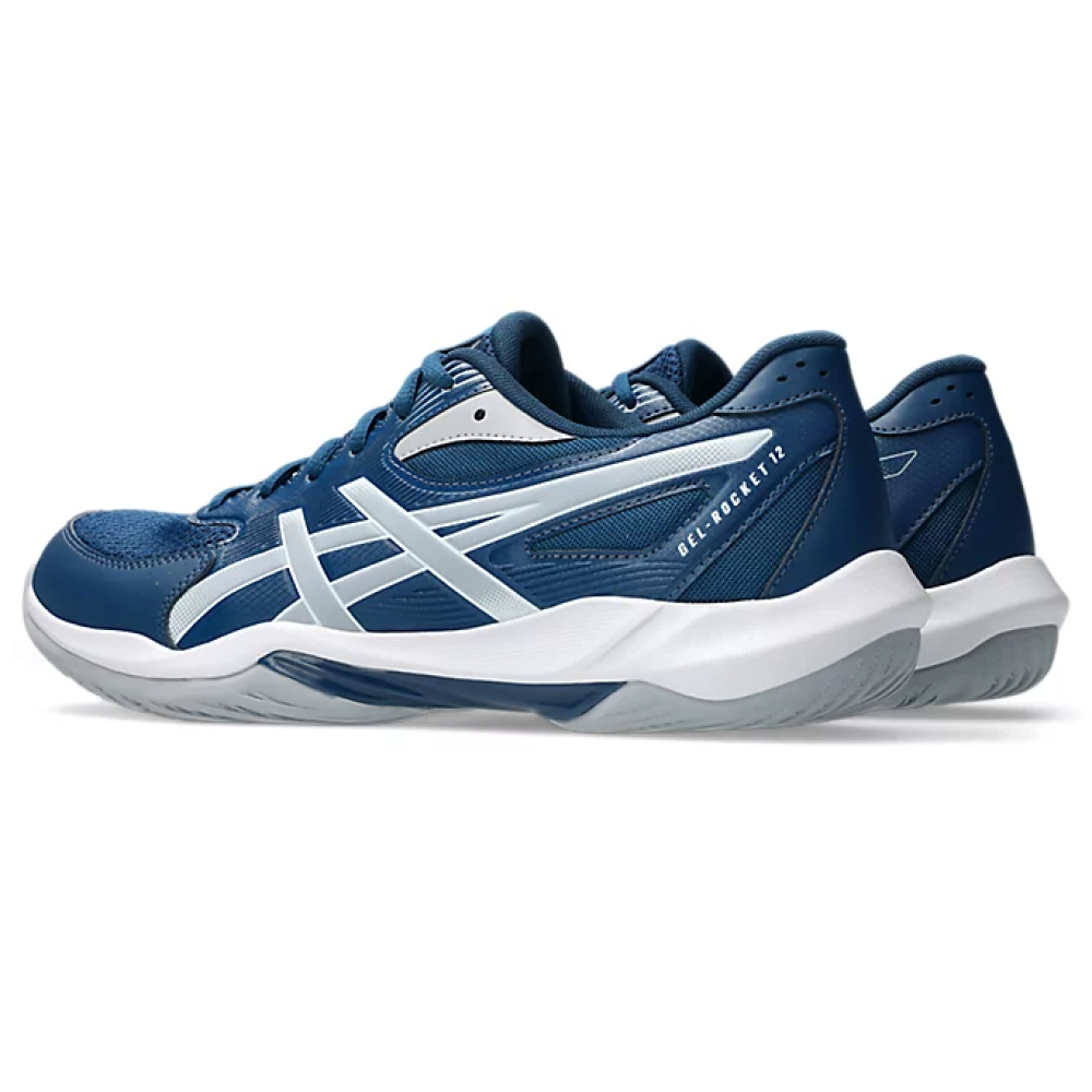 Кроссовки Asics Gel-Rocket 12 Mako Blue/Piedmont Grey 1071A116-400 Кроссовки Asics Gel-Rocket 12 Mako Blue/Piedmont Grey 1071A116-400