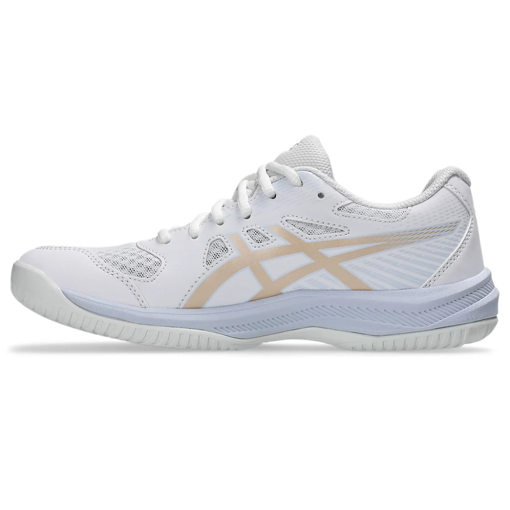 Кроссовки женские Asics Upcourt 6 white/champagne 1072A107-103 Кроссовки женские Asics Upcourt 6 white/champagne 1072A107-103