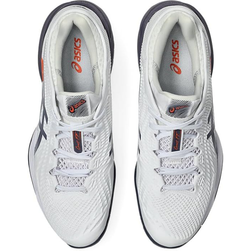 Кроссовки мужские для тенниса Asics Court FF 3 All Court White/Violet/Orange 1041A370-104 Кроссовки мужские для тенниса Asics Court FF 3 All Court White/Violet/Orange 1041A370-104
