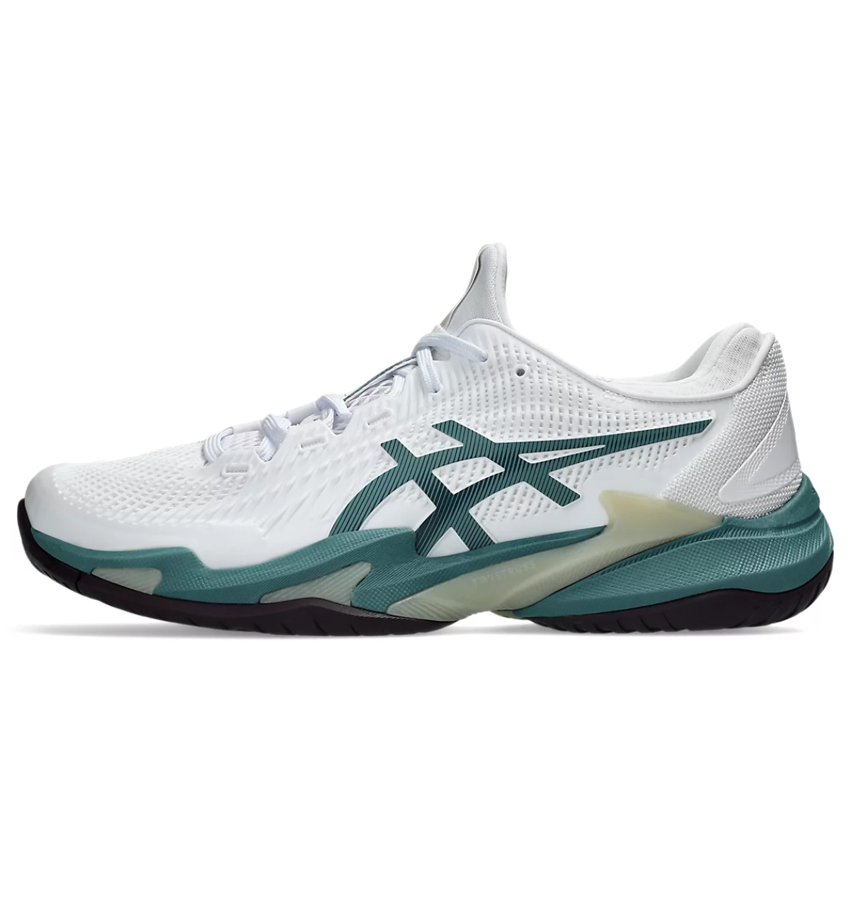 Кроссовки мужские Asics Court FF 3 all court white/ocean-green