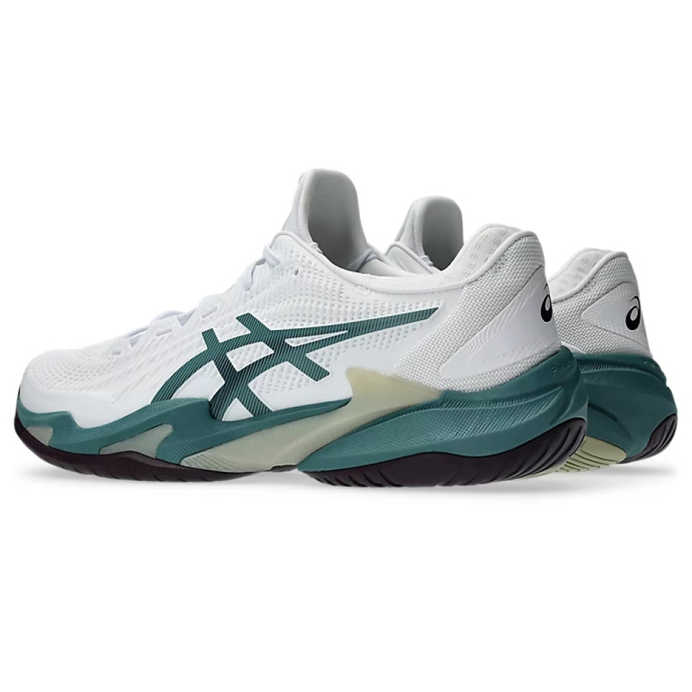 Кроссовки мужские для тенниса Asics Court FF 3 all court white/ocean-green 1041A370-107 Кроссовки мужские для тенниса Asics Court FF 3 all court white/ocean-green 1041A370-107