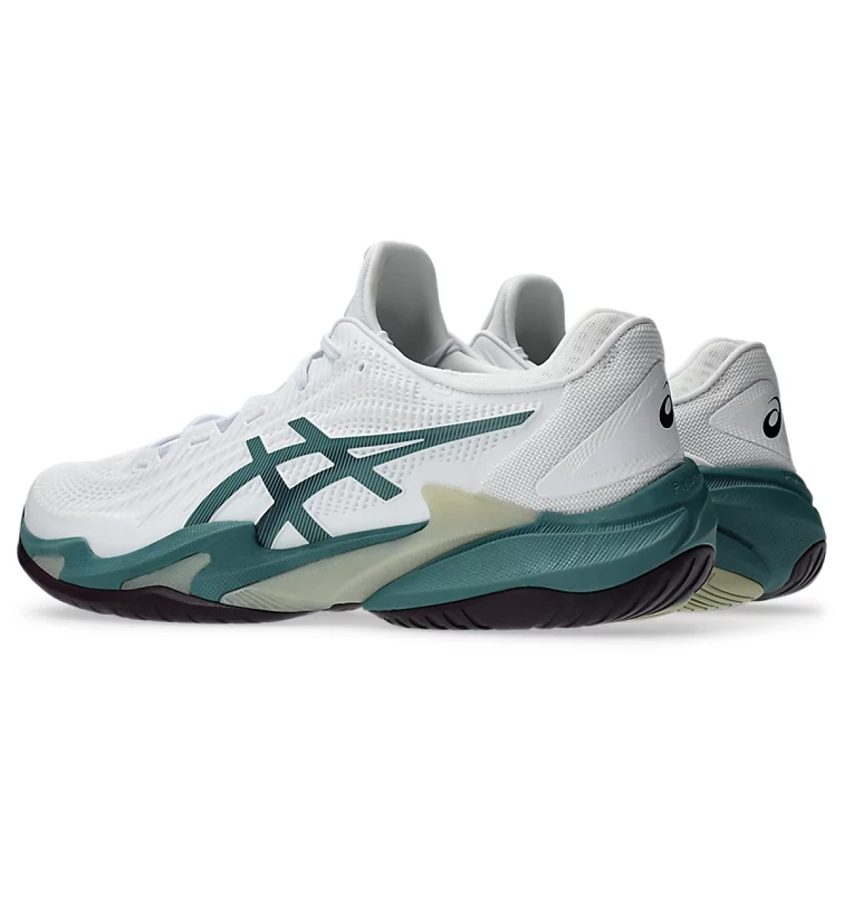 Кроссовки мужские Asics Court FF 3 all court white/ocean-green