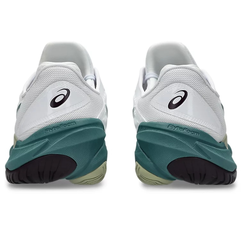 Кроссовки мужские для тенниса Asics Court FF 3 all court white/ocean-green 1041A370-107 Кроссовки мужские для тенниса Asics Court FF 3 all court white/ocean-green 1041A370-107