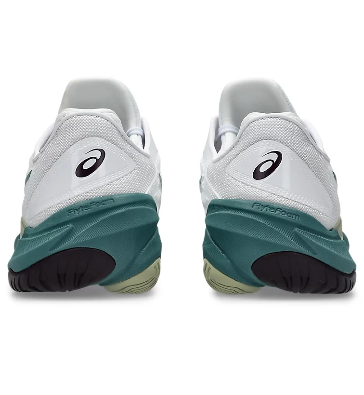Кроссовки мужские Asics Court FF 3 all court white/ocean-green