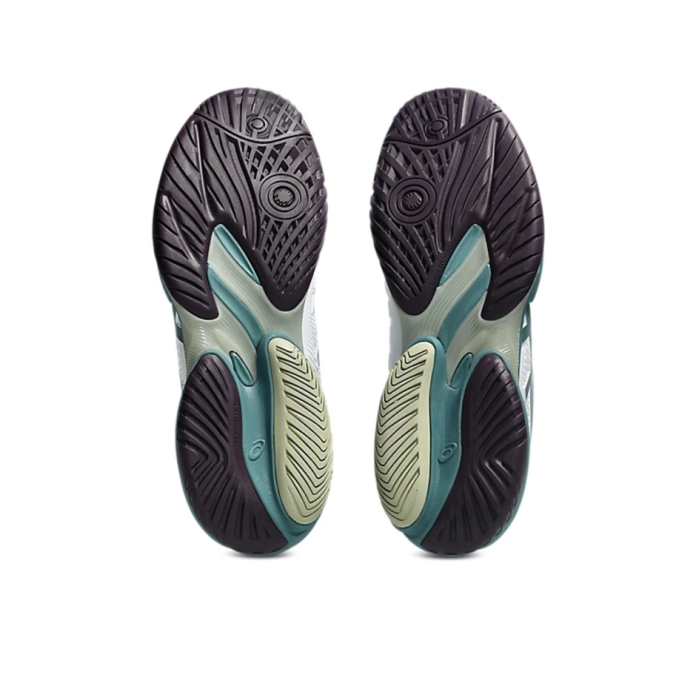 Кроссовки мужские для тенниса Asics Court FF 3 all court white/ocean-green 1041A370-107 Кроссовки мужские для тенниса Asics Court FF 3 all court white/ocean-green 1041A370-107