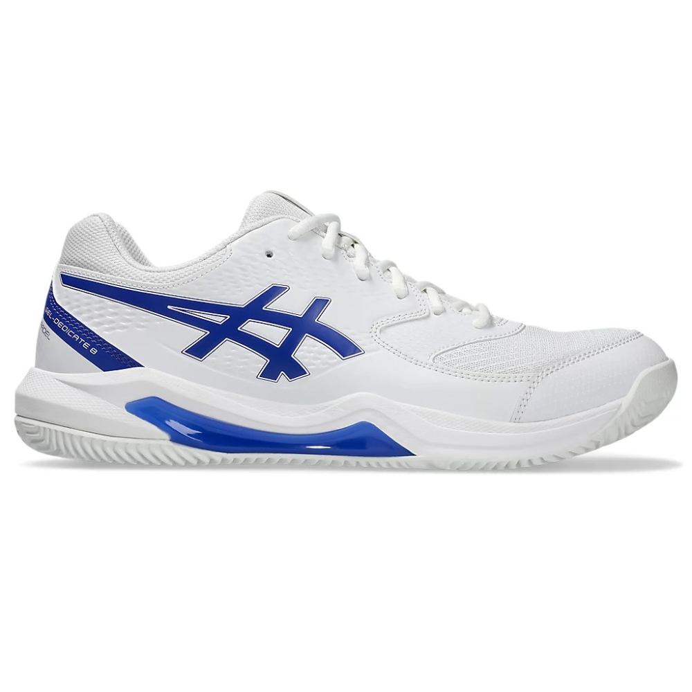 Кроссовки мужские Asics Gel-Dedicate 8 white/dark cobalt 1041A414-102 Кроссовки мужские Asics Gel-Dedicate 8 white/dark cobalt 1041A414-102