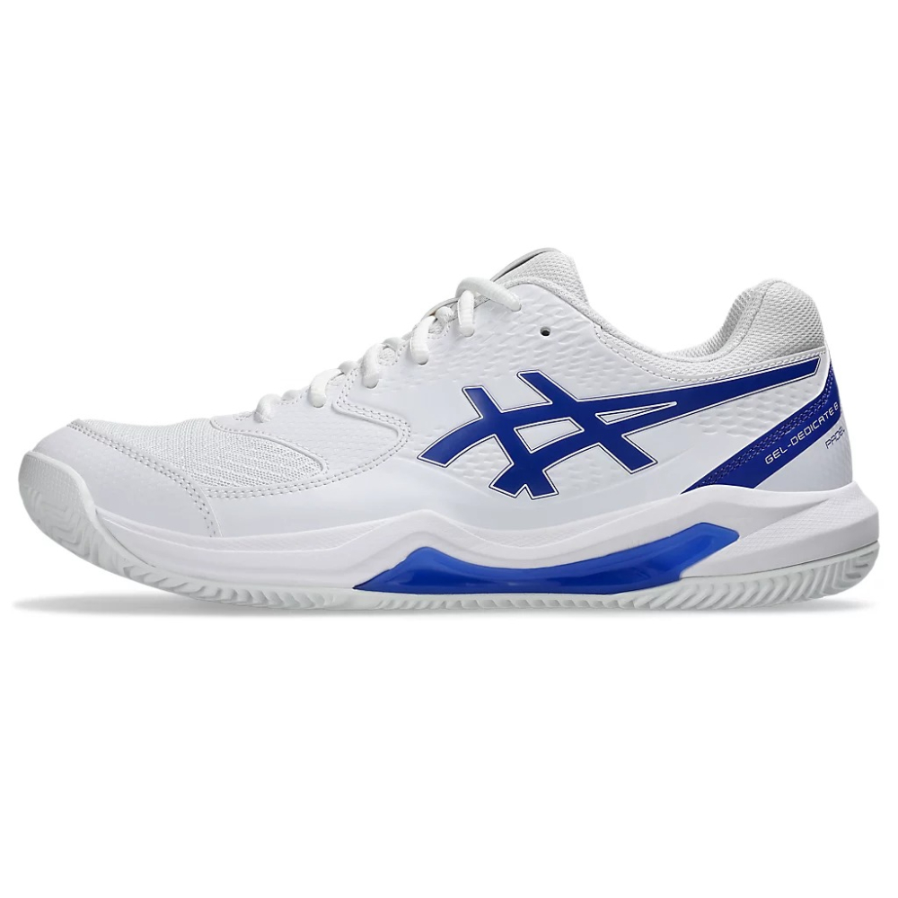 Кроссовки мужские Asics Gel-Dedicate 8 white/dark cobalt 1041A414-102 Кроссовки мужские Asics Gel-Dedicate 8 white/dark cobalt 1041A414-102