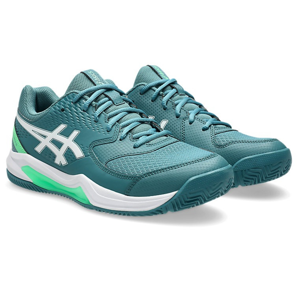 Кроссовки мужские Asics Gel-Dedicate 8 Misty Pine/White 1041A414-301 Кроссовки мужские Asics Gel-Dedicate 8 Misty Pine/White 1041A414-301