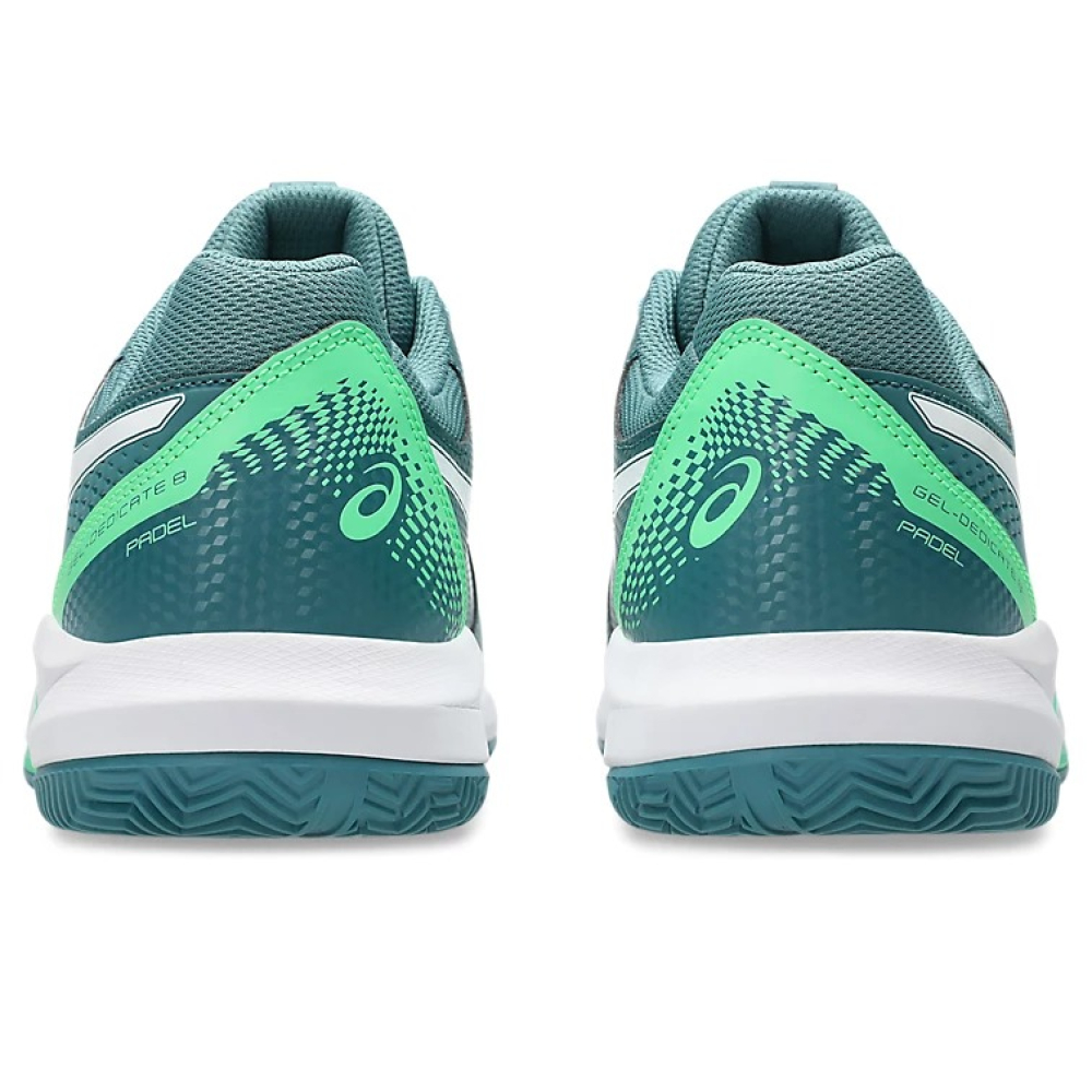 Кроссовки мужские Asics Gel-Dedicate 8 Misty Pine/White 1041A414-301 Кроссовки мужские Asics Gel-Dedicate 8 Misty Pine/White 1041A414-301