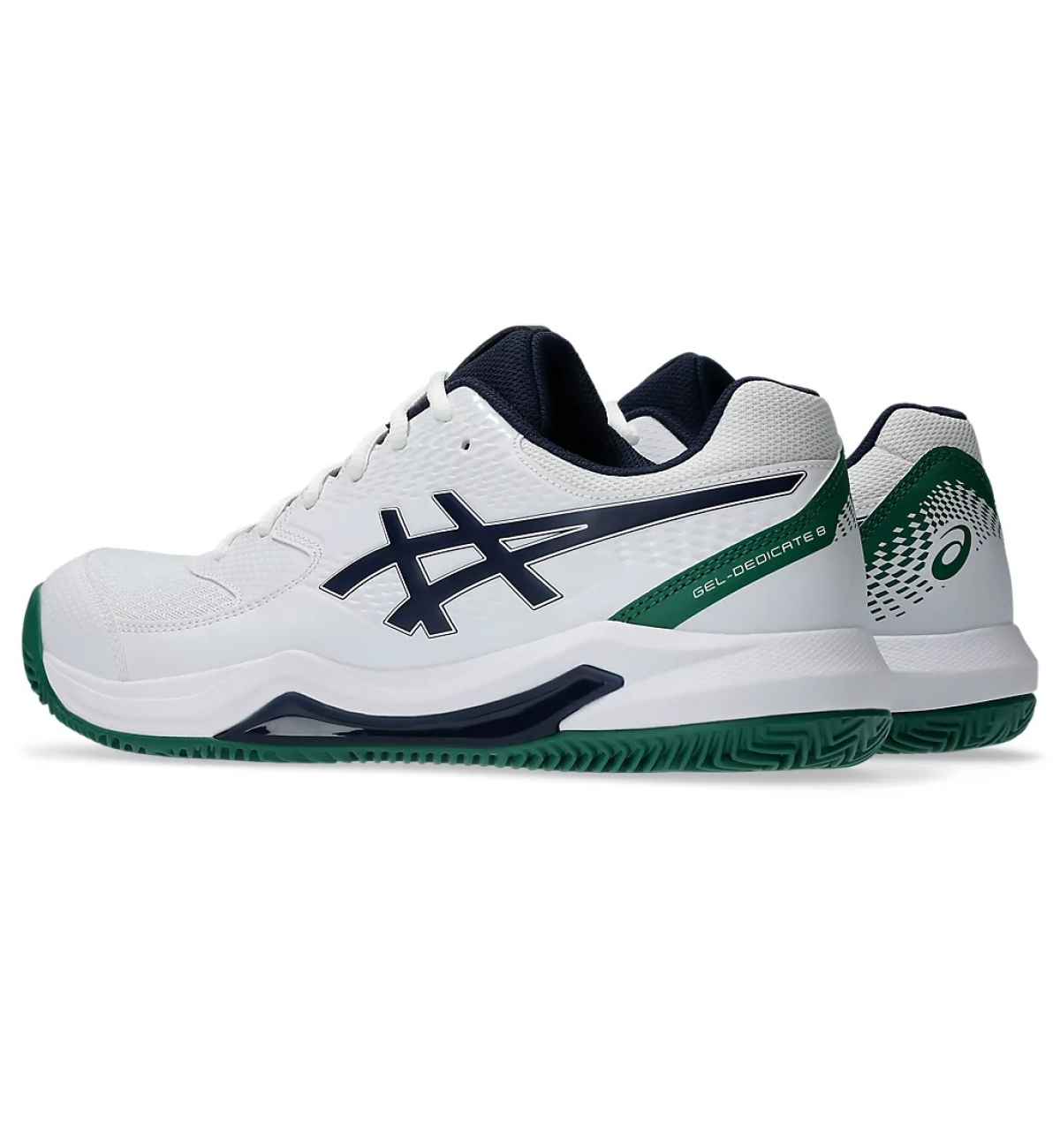 Кроссовки мужские Asics Gel-Dedicate 8 Clay White/Midnight