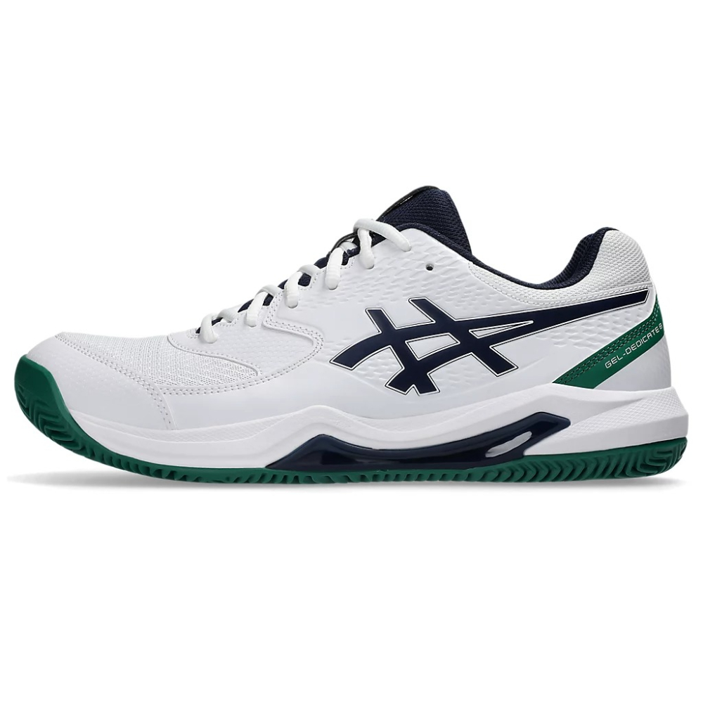 Кроссовки мужские Asics Gel-Dedicate 8 Clay White/Midnight 1041A448-105 Кроссовки мужские Asics Gel-Dedicate 8 Clay White/Midnight 1041A448-105