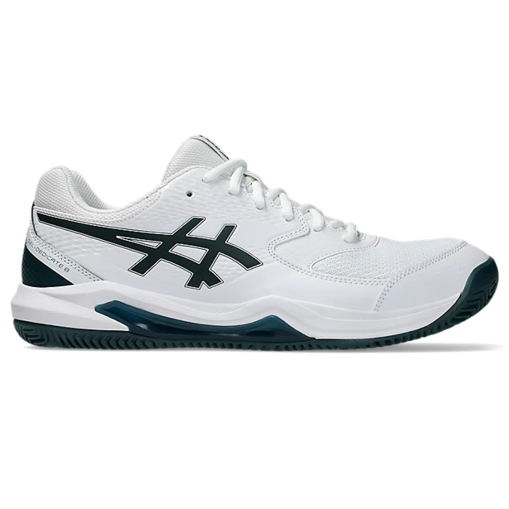 Кроссовки мужские Asics Gel-Dedicate 8 Clay White/Saxon Green 1041A448-104 Кроссовки мужские Asics Gel-Dedicate 8 Clay White/Saxon Green 1041A448-104