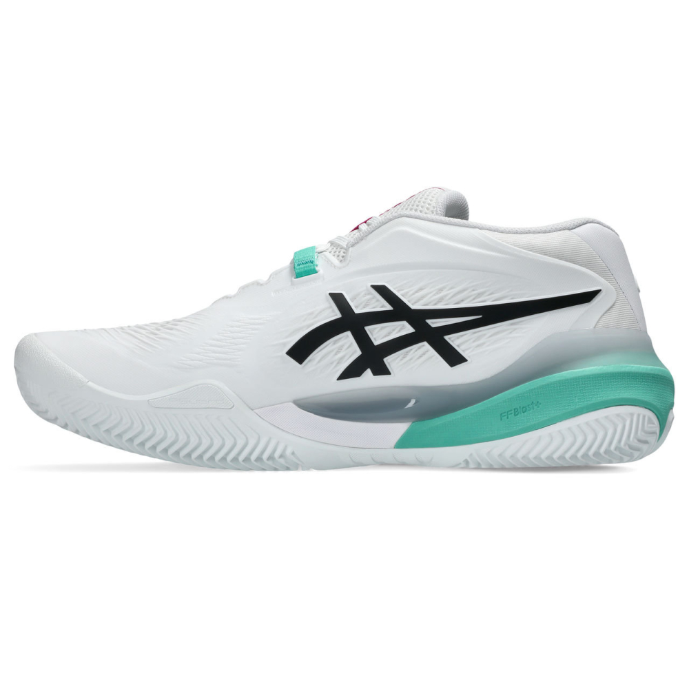 Кроссовки мужские Asics Gel-Resolution X Clay White/Aurora Green 1041A485-103 Кроссовки мужские Asics Gel-Resolution X Clay White/Aurora Green 1041A485-103