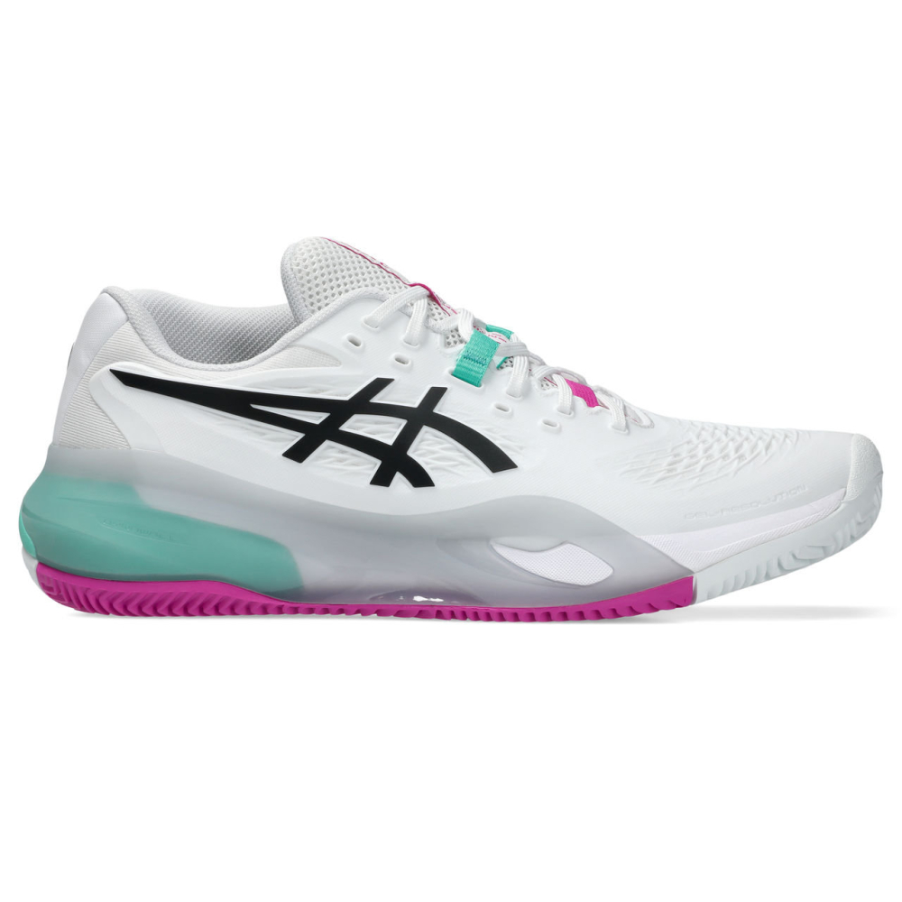 Кроссовки мужские Asics Gel-Resolution X Clay White/Aurora Green 1041A485-103 Кроссовки мужские Asics Gel-Resolution X Clay White/Aurora Green 1041A485-103
