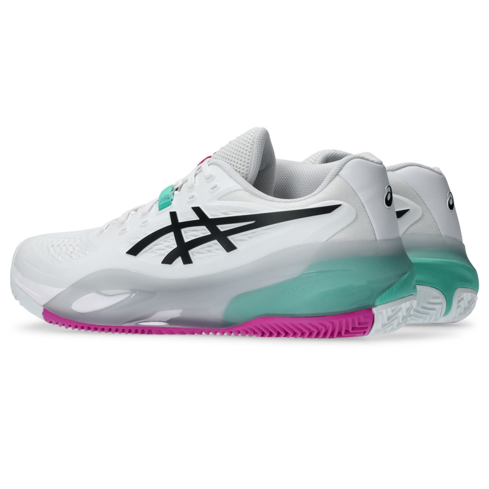 Кроссовки мужские Asics Gel-Resolution X Clay White/Aurora Green 1041A485-103 Кроссовки мужские Asics Gel-Resolution X Clay White/Aurora Green 1041A485-103