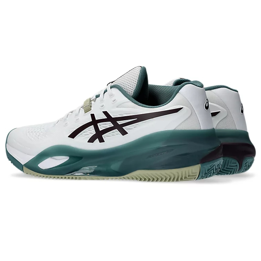 Кроссовки мужские Asics GEL-RESOLUTION X clay White/Dark Aubergine 1041A485-104 Кроссовки мужские Asics GEL-RESOLUTION X clay White/Dark Aubergine 1041A485-104