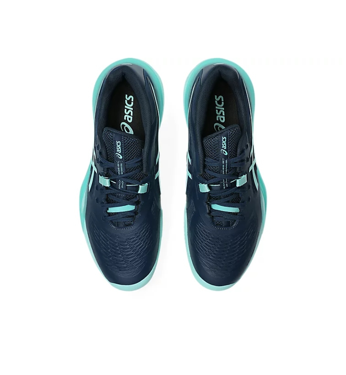 Кроссовки мужские Asics GEL-RESOLUTION X clay Night Sky / Illuminate Mint