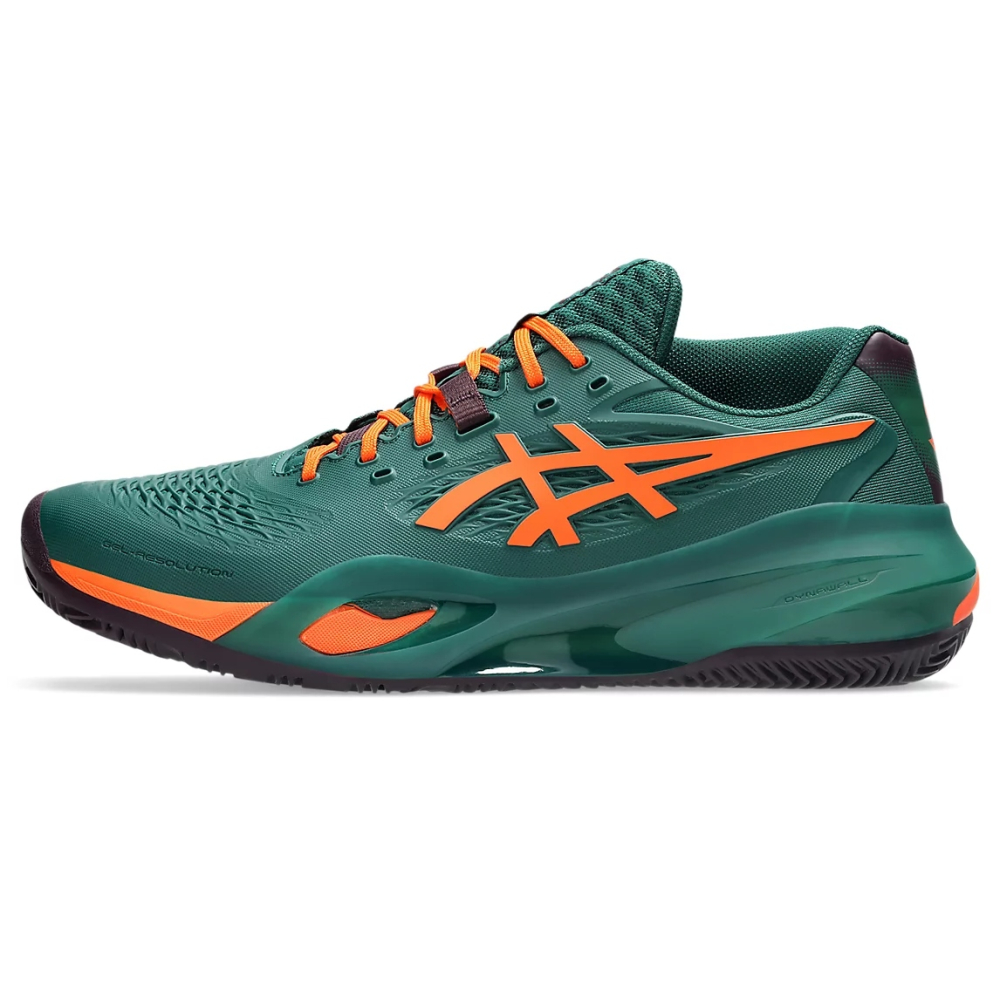 Кроссовки мужские Asics GEL-RESOLUTION X Jewel Green/Energy Orange 1041A492-300 Кроссовки мужские Asics GEL-RESOLUTION X Jewel Green/Energy Orange 1041A492-300