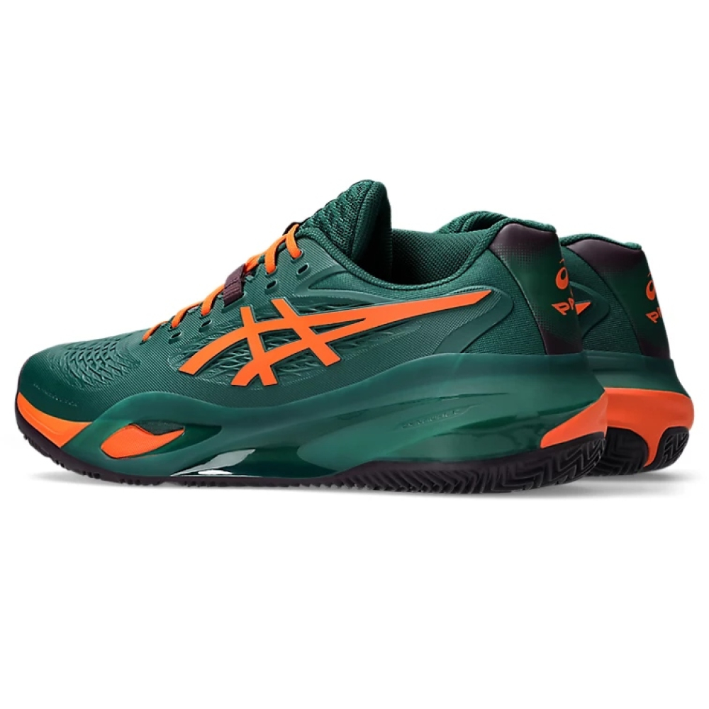 Кроссовки мужские Asics GEL-RESOLUTION X Jewel Green/Energy Orange 1041A492-300 Кроссовки мужские Asics GEL-RESOLUTION X Jewel Green/Energy Orange 1041A492-300