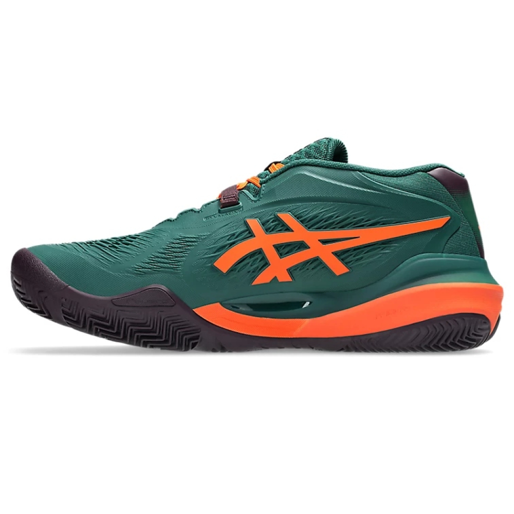 Кроссовки мужские Asics GEL-RESOLUTION X Jewel Green/Energy Orange 1041A492-300 Кроссовки мужские Asics GEL-RESOLUTION X Jewel Green/Energy Orange 1041A492-300