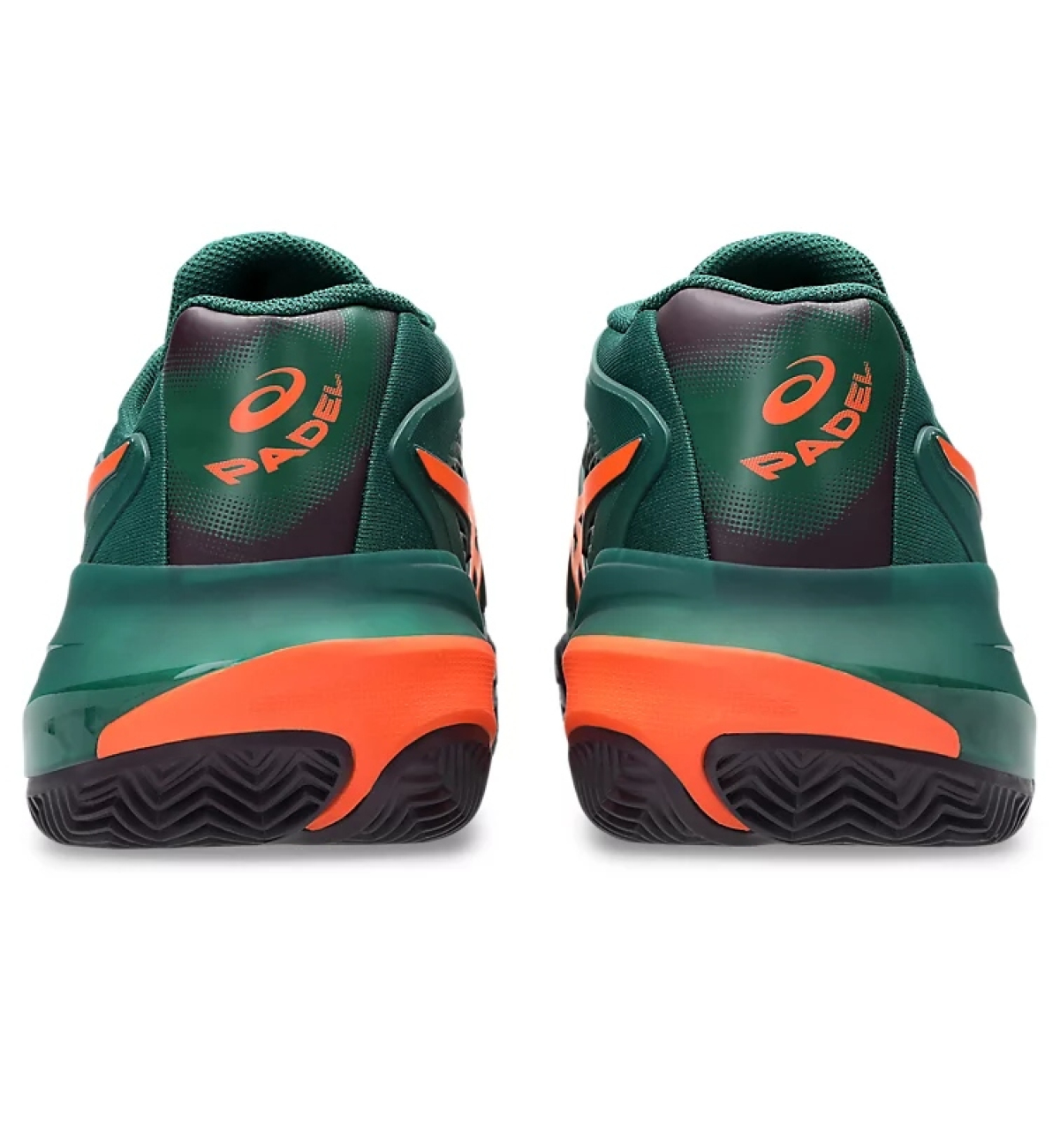 Кроссовки мужские Asics GEL-RESOLUTION X Jewel Green/Energy Orange