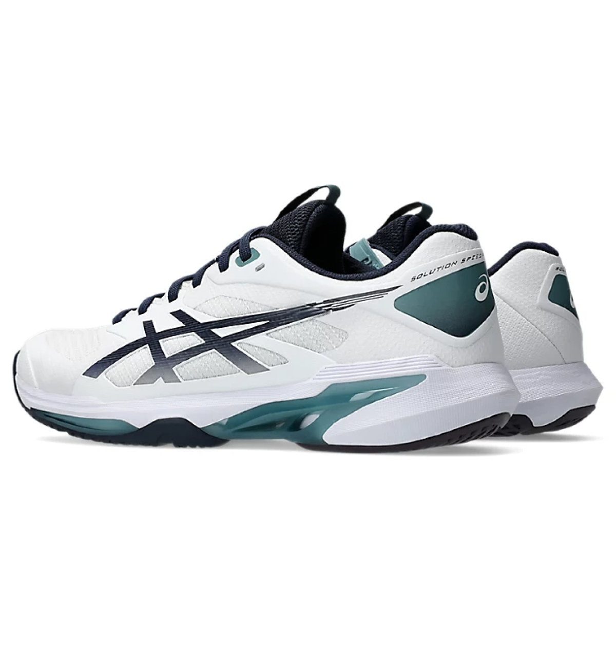 Кросівки чоловічі Asics Solution Speed FF 4 White/Midnight