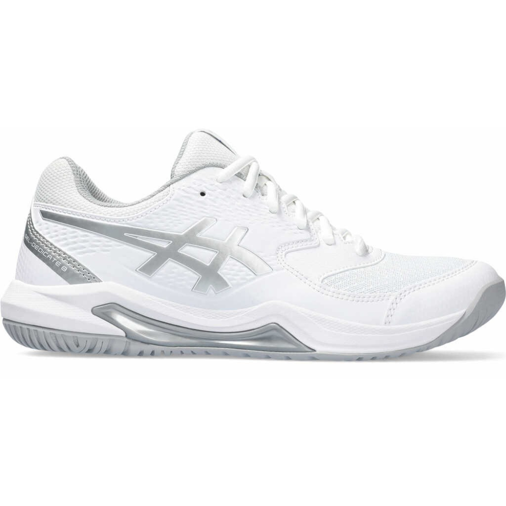 Кроссовки женские Asics Gel-Dedicate 8 AC White/Silver 1042A237-101 Кроссовки женские Asics Gel-Dedicate 8 AC White/Silver 1042A237-101