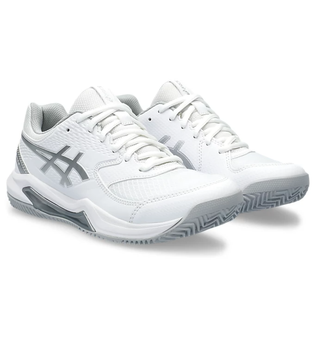 Кроссовки женские Asics Gel-Dedicate 8 Clay White/Silver