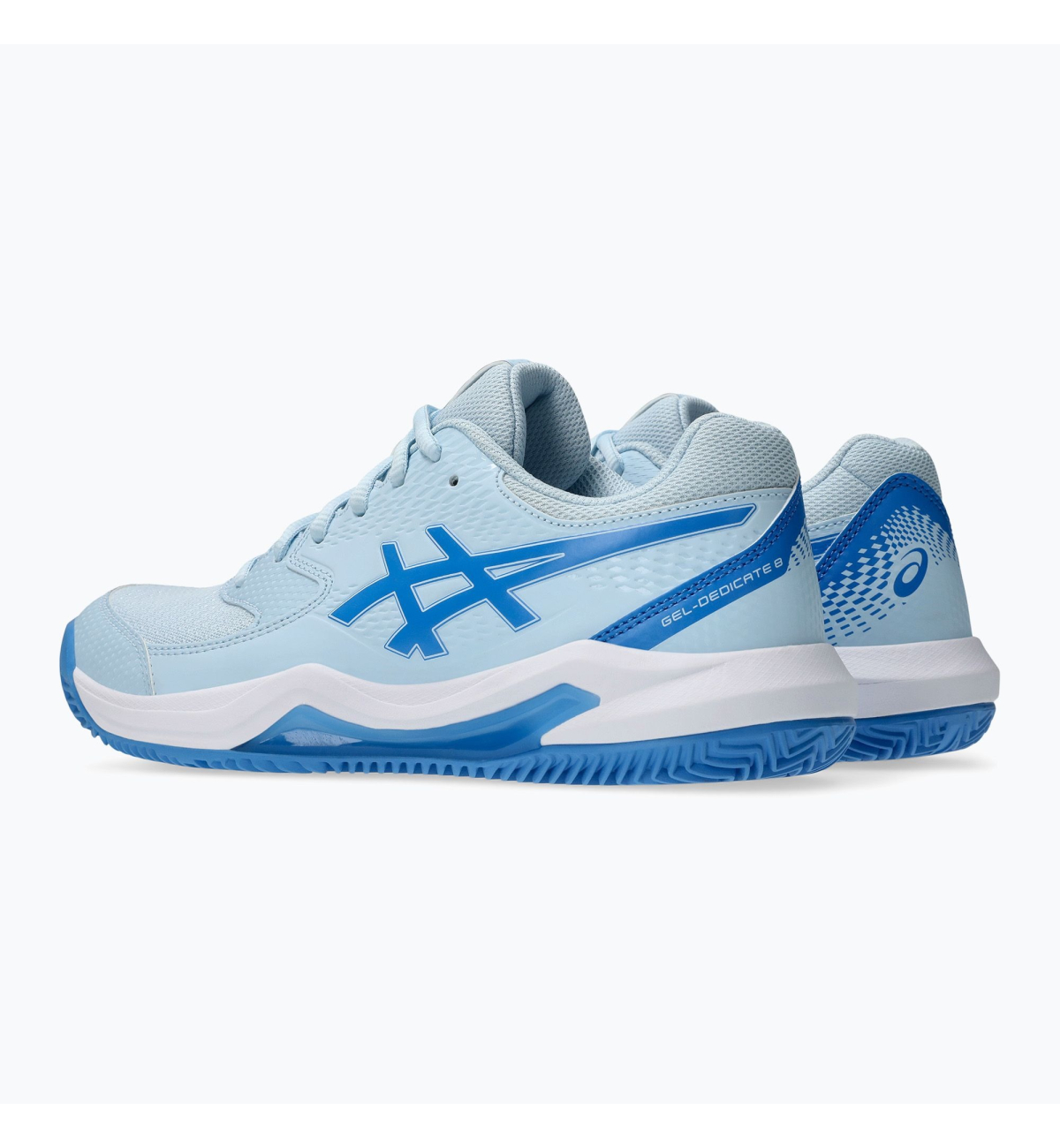 Кроссовки женские Asics Gel-Dedicate 8 Clay light blue/blue