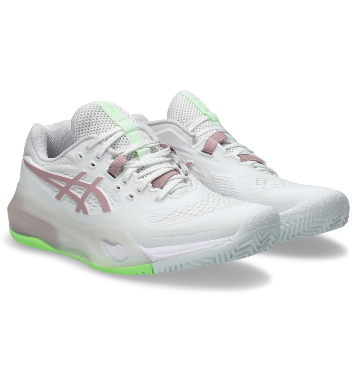 Кроссовки женские Asics Gel Resolution X Clay White/Morganite