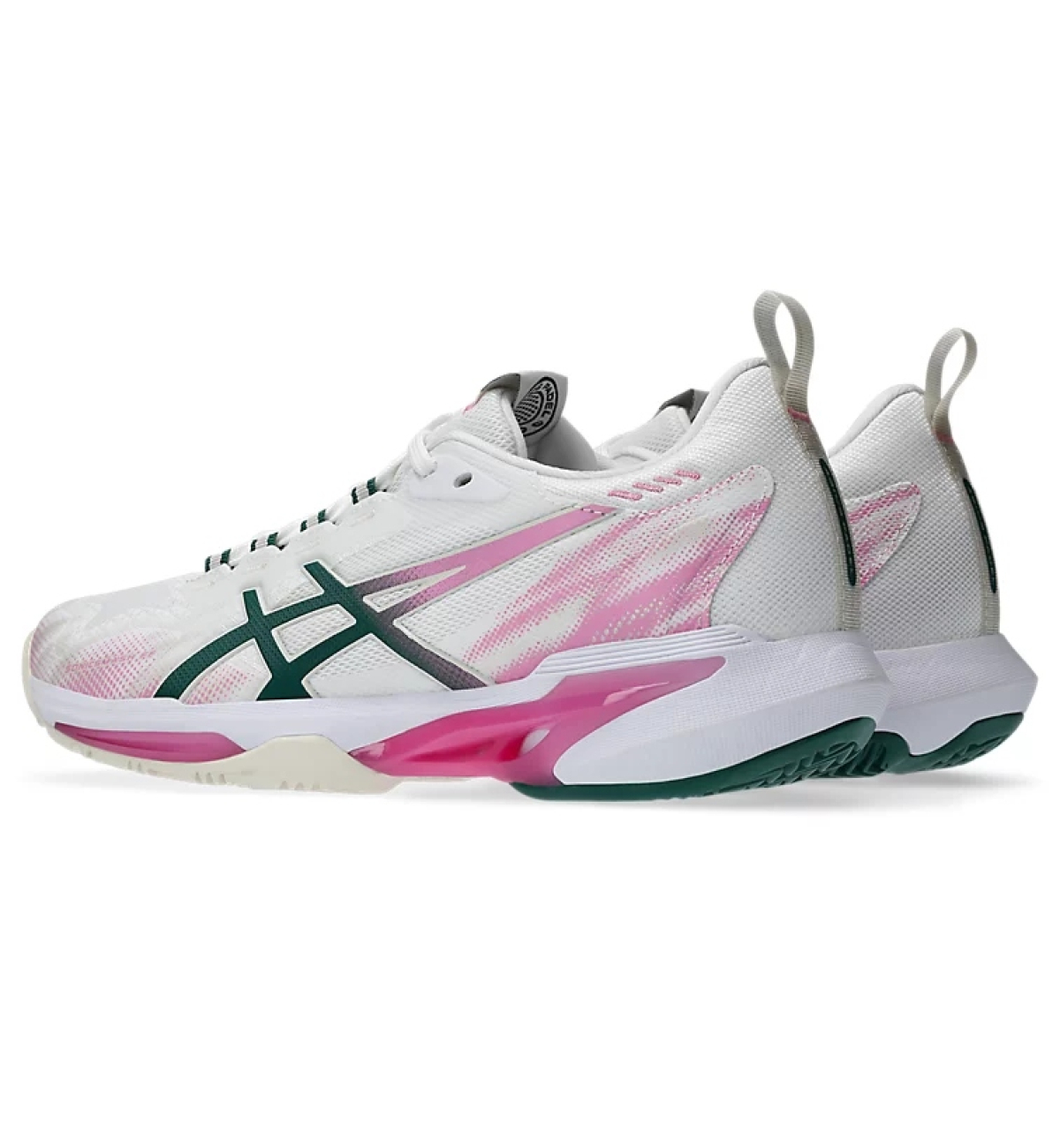 Кросівки жіночі Asics SONICSMASH FF White/Jewel Green