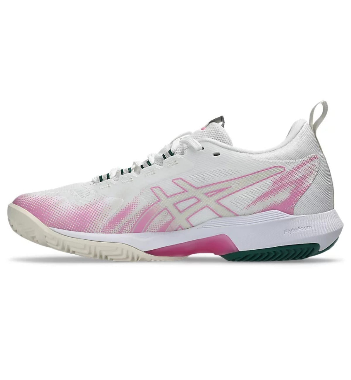 Кросівки жіночі Asics SONICSMASH FF White/Jewel Green